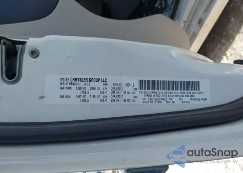 2013 Chrysler Town & Country Touring from USA, damaged, VIN 2C4RC1BGXDR744652